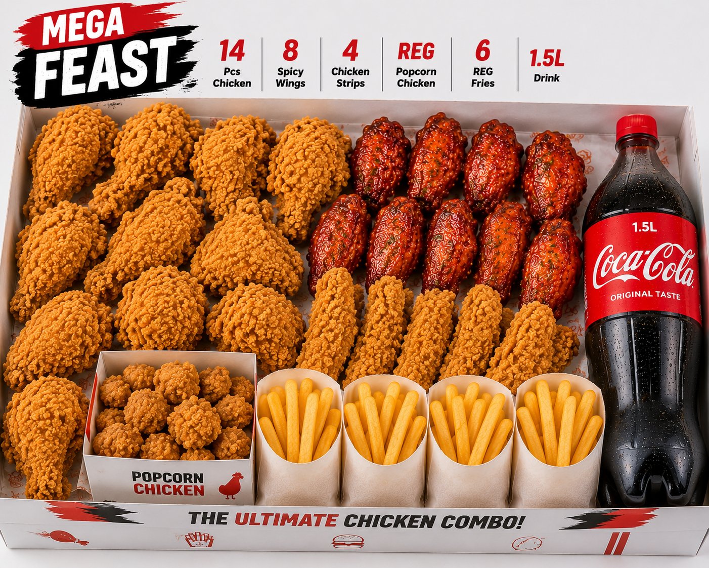 14 Pcs Chicken